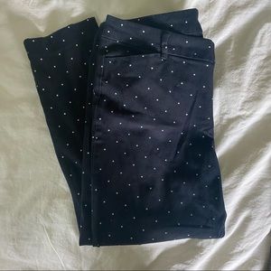Polka dot pixie pants